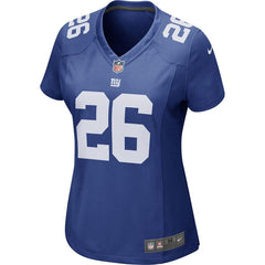 Saquon Barkley New York Giants Women's Game Jersey – Royal 2019