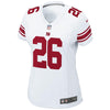 Image of Saquon Barkley New York Giants Women's Game Jersey – White 2019