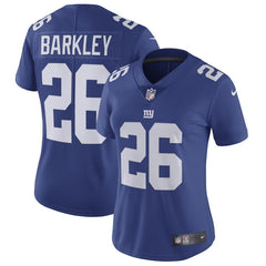 Saquon Barkley New York Giants Women's Vapor Untouchable Limited Jersey – Royal 2019