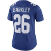 Image of Saquon Barkley New York Giants Women's Vapor Untouchable Limited Jersey – Royal 2019