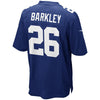 Image of Saquon Barkley New York Giants Youth Game Jersey – Royal 2019