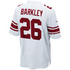 Image of Saquon Barkley New York Giants Youth Game Jersey – White 2019