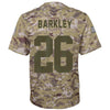 Image of Saquon Barkley New York Giants Youth Salute to Service Game Jersey - Camo 2019