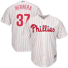 Odubel Herrera Philadelphia Phillies Majestic Home Official Cool Base Replica Player Jersey - White/Scarlet 2019