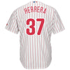 Image of Odubel Herrera Philadelphia Phillies Majestic Home Official Cool Base Replica Player Jersey - White/Scarlet 2019