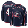 Image of Scott Harrington Columbus Blue Jackets Breakaway Jersey – Navy 2019