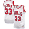 Image of Scottie Pippen Chicago Bulls Mitchell &amp; Ness Hardwood Classics Platinum Swingman Jersey 2019