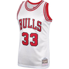 Scottie Pippen Chicago Bulls Mitchell & Ness Hardwood Classics Platinum Swingman Jersey 2019