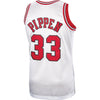 Image of Scottie Pippen Chicago Bulls Mitchell &amp; Ness Hardwood Classics Platinum Swingman Jersey 2019