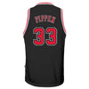 Image of Scottie Pippen Chicago Bulls Mitchell &amp; Ness Youth Hardwood Classics Swingman Throwback Jersey – Black 2019