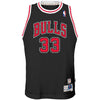 Image of Scottie Pippen Chicago Bulls Mitchell &amp; Ness Youth Hardwood Classics Swingman Throwback Jersey – Black 2019