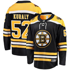 Sean Kuraly Boston Bruins Youth Breakaway Player Jersey - Black 2019