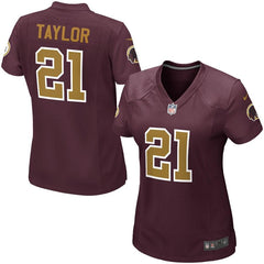 Sean Taylor Washington Redskins Women's Alternate Retired Game Jersey - Burgundy 2019