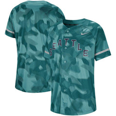 Seattle Mariners Camo Jersey - Aqua 2019