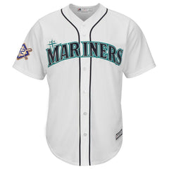 Seattle Mariners Majestic 2019 Jackie Robinson Day Official Cool Base Jersey – White 2019