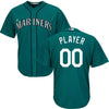 Image of Seattle Mariners Majestic Cool Base Custom Jersey - Northwest Green 2019