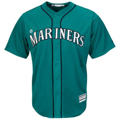 Seattle Mariners Majestic Cool Base Jersey - Northwest Green 2019