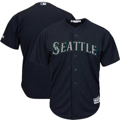 Seattle Mariners Majestic Official Cool Base Jersey - Navy 2019