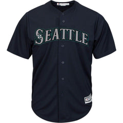 Seattle Mariners Majestic Official Cool Base Jersey - Navy 2019