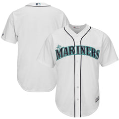 Seattle Mariners Majestic Official Cool Base Jersey - White 2019