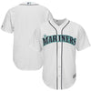 Image of Seattle Mariners Majestic Official Cool Base Jersey - White 2019