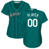 Image of Seattle Mariners Majestic Women's Cool Base Alternate Jersey - Green 2019