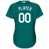 Image of Seattle Mariners Majestic Women's Cool Base Alternate Jersey - Green 2019