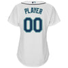 Image of Seattle Mariners Majestic Women's Cool Base Custom Jersey - White 2019