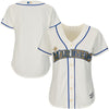 Image of Seattle Mariners Majestic Women's Cool Base Jersey - Cream 2019