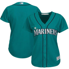 Seattle Mariners Majestic Women's Cool Base Jersey - Northwest Green 2019