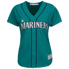 Seattle Mariners Majestic Women's Cool Base Jersey - Northwest Green 2019