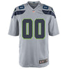 Image of Seattle Seahawks Custom Alternate Game Jersey - Gray 2019