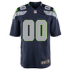 Image of Seattle Seahawks Custom Game Jersey - College Navy 2019