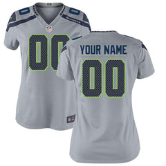 Seattle Seahawks Women's Custom Game Jersey - 2019