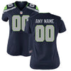 Image of Seattle Seahawks Women's Custom Game Jersey - College Navy 2019