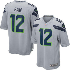 Seattle Seahawks Youth 12s Game Jersey - Gray 2019