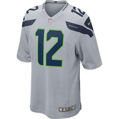 Seattle Seahawks Youth 12s Game Jersey - Gray 2019