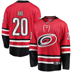 Sebastian Aho Carolina Hurricanes Breakaway Player Jersey – Red 2019