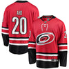 Image of Sebastian Aho Carolina Hurricanes Breakaway Player Jersey – Red 2019