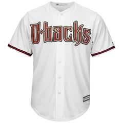 AJ Pollock Arizona Diamondbacks Majestic Official Cool Base Player Jersey - White/Sedona Red 2019