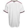 Image of Arizona Diamondbacks Majestic Official Cool Base Jersey - White/Sedona Red 2019