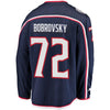 Image of Sergei Bobrovsky Columbus Blue Jackets Breakaway Player Jersey - Navy 2019