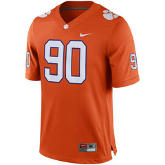 Shaq Lawson Clemson Tigers Game Jersey – Orange 2019