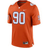 Image of Shaq Lawson Clemson Tigers Game Jersey – Orange 2019