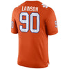 Image of Shaq Lawson Clemson Tigers Game Jersey – Orange 2019