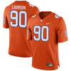 Image of Shaq Lawson Clemson Tigers Game Jersey – Orange 2019