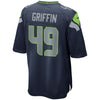 Image of Shaquem Griffin Seattle Seahawks Game Jersey – Navy 2019