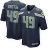 Image of Shaquem Griffin Seattle Seahawks Game Jersey – Navy 2019