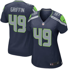 Shaquem Griffin Seattle Seahawks Women's Game Jersey – Navy 2019