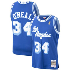 Shaquille O'Neal Los Angeles Lakers Mitchell &amp; Ness Hardwood Classics 1996-97 Swingman Jersey – Royal 2019